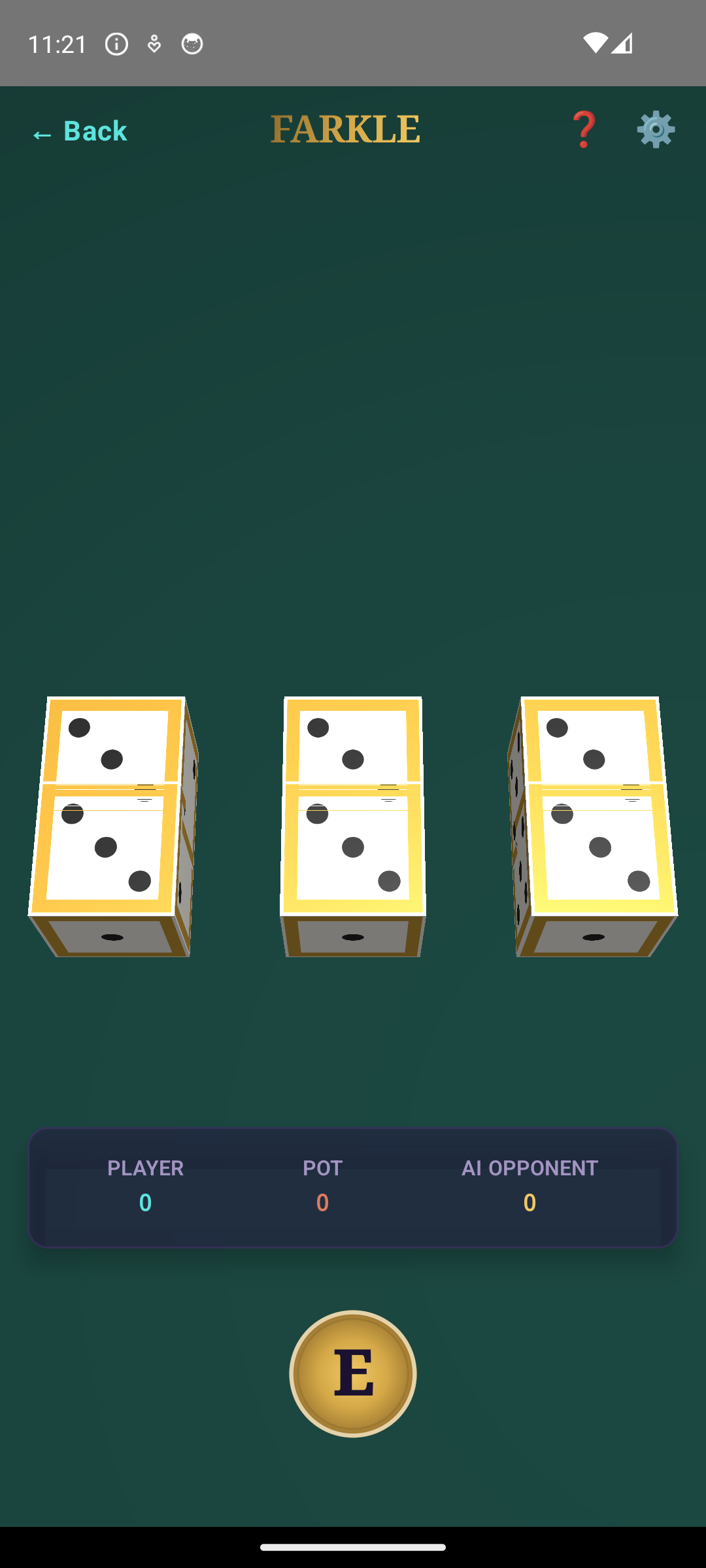 Farkle Android gameplay screenshot