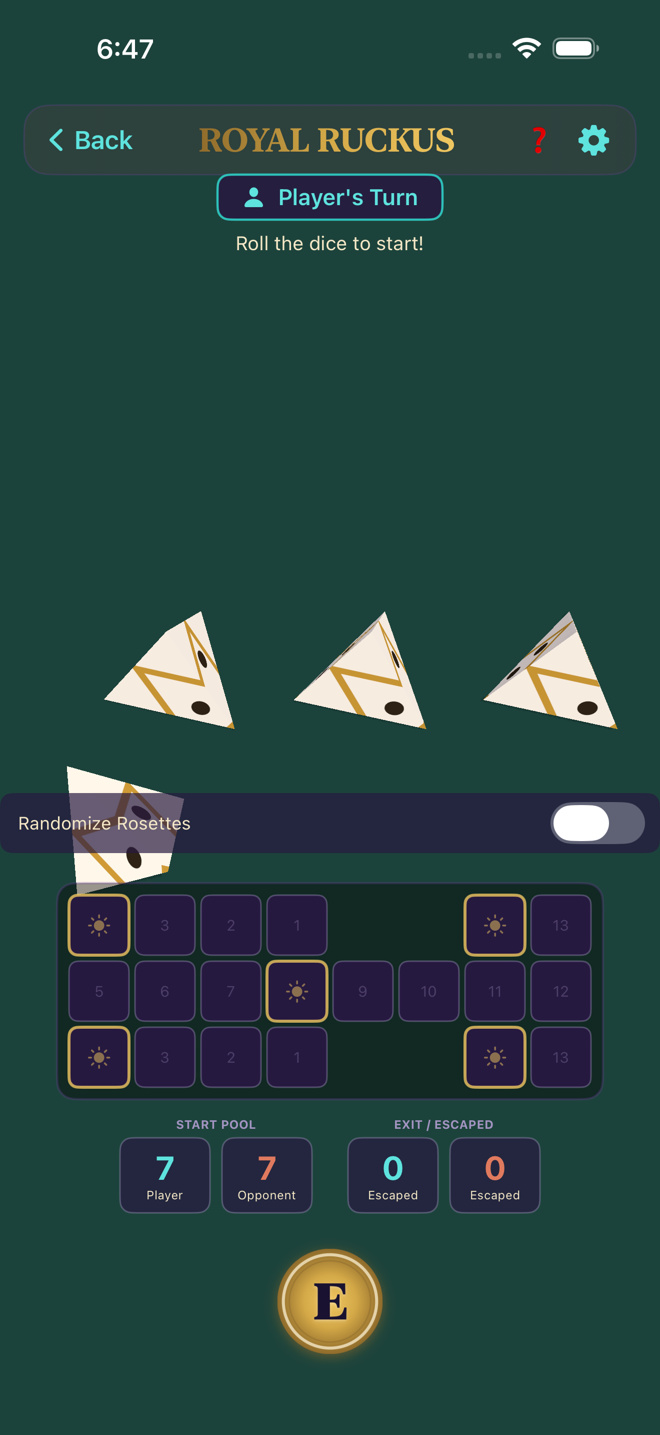 Royal Ruckus iOS gameplay screenshot